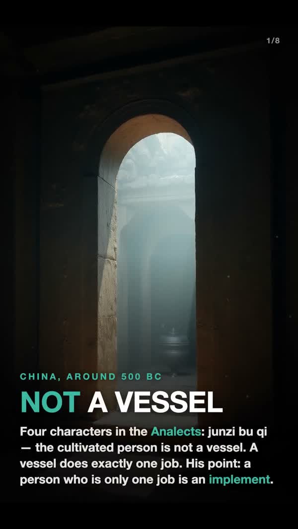 Frame from a WisdomBuzz YouTube Short