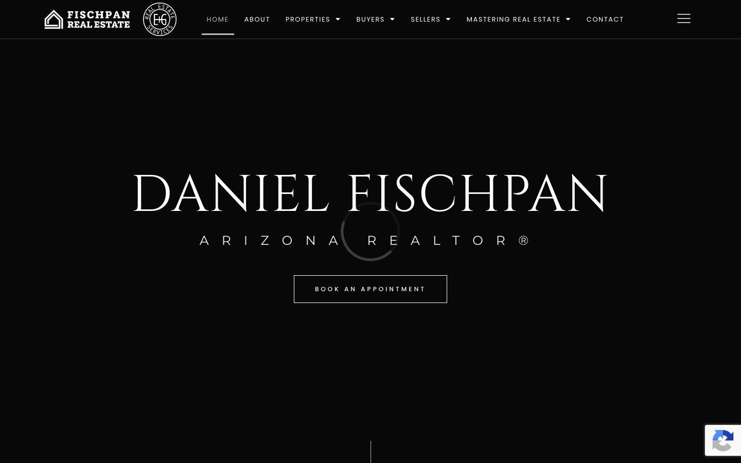 Fischpan Real Estate — the site as it was